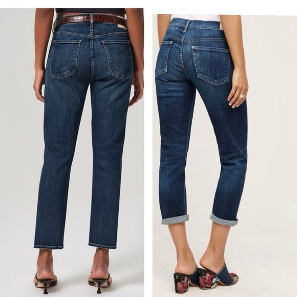 C of H Womens Jeans Emerson Mid Rise Slim Boyfriend Medium Wash Size 25 - Picture 2 of 14